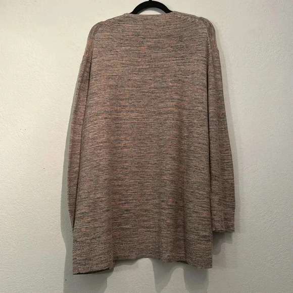 Madewell Womens Multicolor Oversized Open Front Cardigan Medium - Picture 6 of 10